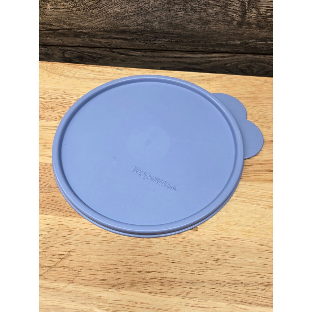 Tupperware Periwinkle Blue Round Replacement Lid Seal 2541A-1 6.5 Inch